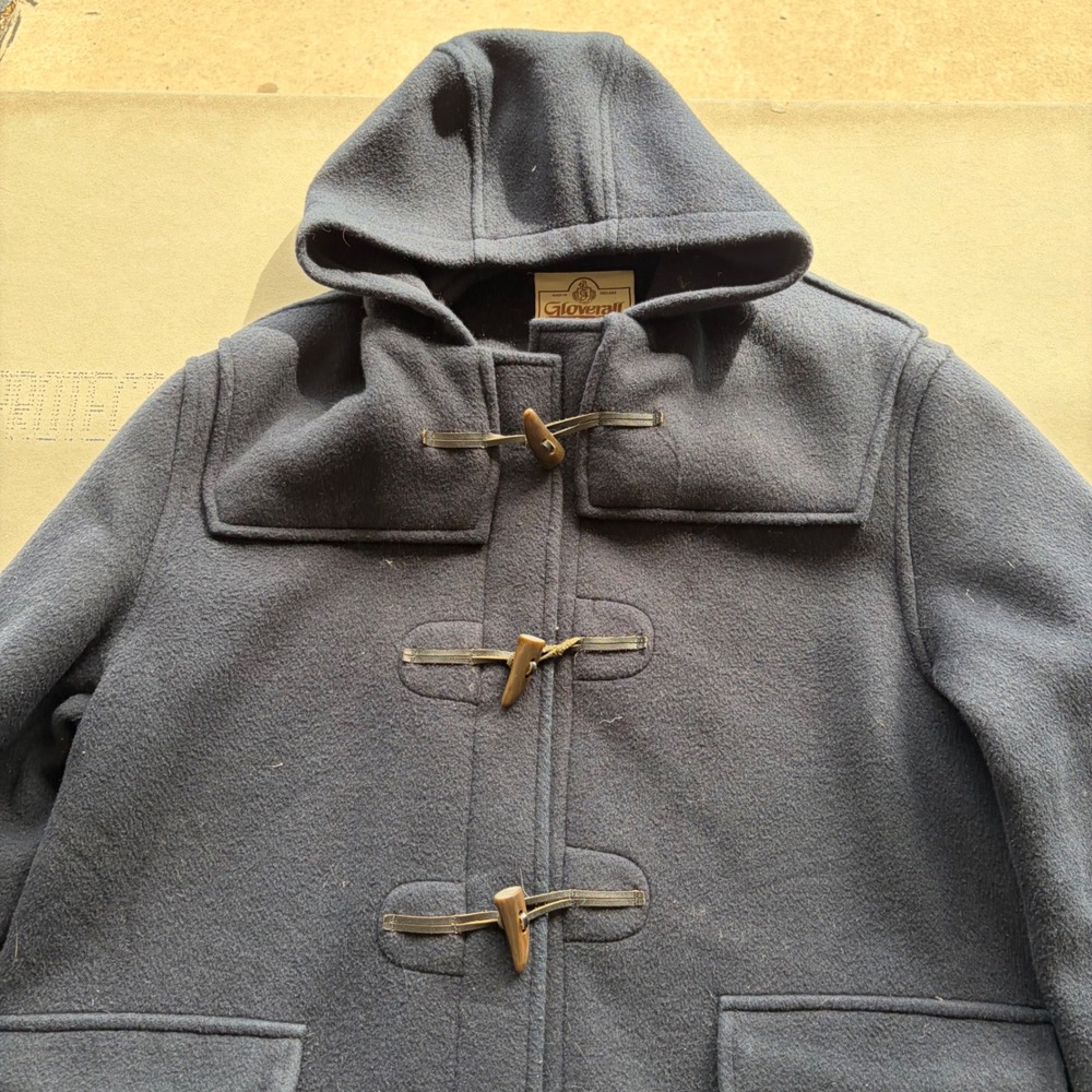 Vintage 90s Wool Gloverall Duffle Coat